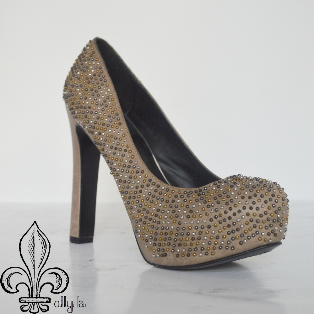 Dolce Vita Mixed Metal Heels